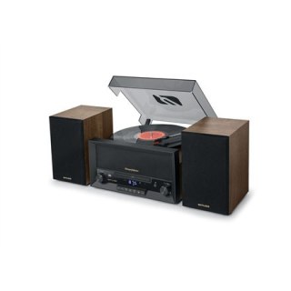 Muse | Turntable Micro System | MT-120MB | Szufladowe drzwiczki CD | Port USB | Wejście AUX