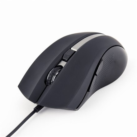 Mysz G-laser Gembird MUS-GU-02 Przewodowa USB Czarna Mysz G-laser Gembird MUS-GU-02 Przewodowa USB Czarna