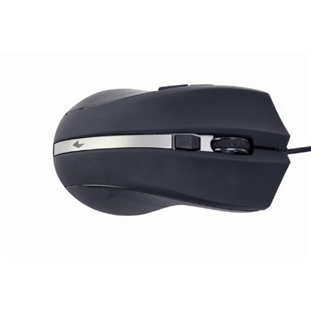 Mysz G-laser Gembird MUS-GU-02 Przewodowa USB Czarna Mysz G-laser Gembird MUS-GU-02 Przewodowa USB Czarna