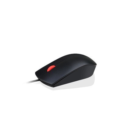 Mysz przewodowa Lenovo Essential USB, 1600 DPI, 1,8 m, 3 przyciski, czarna Lenovo | Mysz Essential USB | Czujnik optyczny | Prze Mysz przewodowa Lenovo Essential USB, 1600 DPI, 1,8 m, 3 przyciski, czarna Lenovo | Mysz Essential USB | Czujnik optyczny | Prze