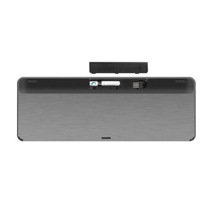 Natec | Keyboard | NKL-0968 Turbo Slim | Keyboard with Trackpad | Wireless | US | m | Black | USB Type-A | 400 g Natec | Keyboard | NKL-0968 Turbo Slim | Keyboard with Trackpad | Wireless | US | m | Black | USB Type-A | 400 g