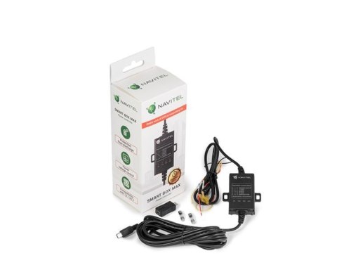 Navitel | Smart box max | Napięcie wejściowe 12-40 V; Napięcie wyjściowe 5 V Navitel | Smart box max | Napięcie wejściowe 12-40 V; Napięcie wyjściowe 5 V