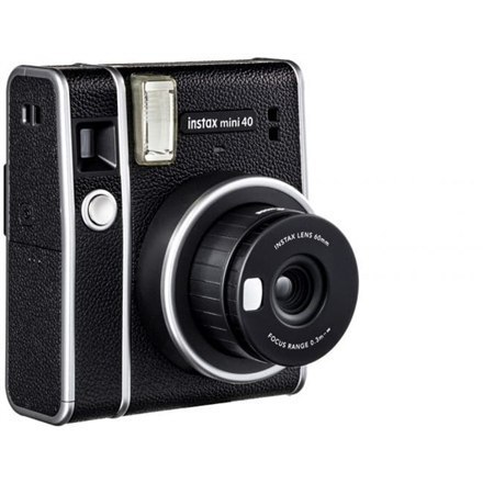 Nowa Oryginalna Kamera FujiFilm | Czarny | Instax Mini 40 - Model MP x 800. Stwórz niezapomniane chwile i wyraź je w klasycznym Nowa Oryginalna Kamera FujiFilm | Czarny | Instax Mini 40 - Model MP x 800. Stwórz niezapomniane chwile i wyraź je w klasycznym