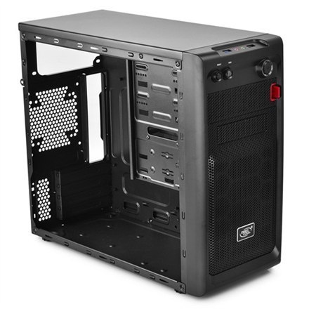 Nowa obudowa Deepcool Smarter | USB 3.0 x1, USB 2.0 x 1, Mic x1, Spk x1 | Kolor: Czarny | Micro ATX | Bez Zasilacza | ATX | 24-m Nowa obudowa Deepcool Smarter | USB 3.0 x1, USB 2.0 x 1, Mic x1, Spk x1 | Kolor: Czarny | Micro ATX | Bez Zasilacza | ATX | 24-m