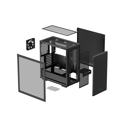 Obudowa Deepcool | MID TOWER CASE | CH510 | Okno boczne | Czarny | Mid-Tower | ATX PS2 Obudowa Deepcool | MID TOWER CASE | CH510 | Okno boczne | Czarny | Mid-Tower | ATX PS2