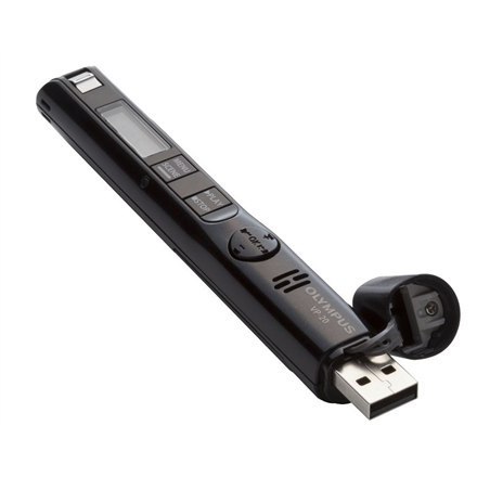 Olympus Cyfrowy dyktafon VP-20, 8 GB, czarny Olympus | Czarny | Akumulator | MP3, WAV, WMA Olympus Cyfrowy dyktafon VP-20, 8 GB, czarny Olympus | Czarny | Akumulator | MP3, WAV, WMA