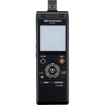 Olympus | Digital Voice Recorder | WS-883 | Black | MP3 playback Olympus | Digital Voice Recorder | WS-883 | Black | MP3 playback