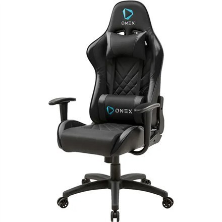 Onex PVC; Nylon caster; Metal | Gaming chairs | ONEX GX220 AIR | Black Onex PVC; Nylon caster; Metal | Gaming chairs | ONEX GX220 AIR | Black