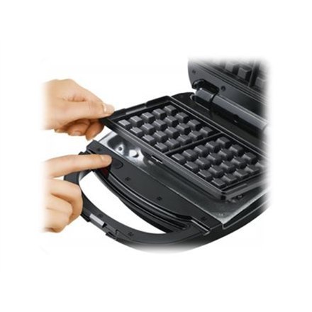 Opiekacz do kanapek Tefal SW342D38, czarny/stal nierdzewna | TEFAL Opiekacz do kanapek Tefal SW342D38, czarny/stal nierdzewna | TEFAL