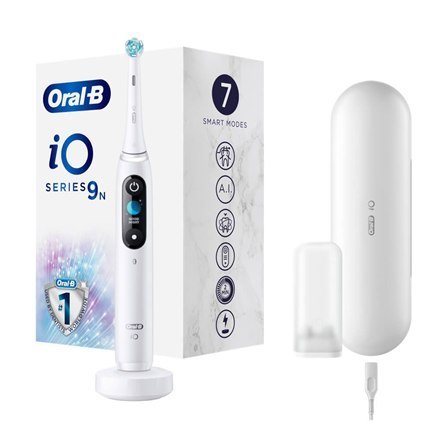 Oral-B Szczoteczka Elektryczna | Seria iO9 | Ładowana | Dla dorosłych | Liczba głowic szczoteczki w zestawie 1 | Liczba trybów c Oral-B Szczoteczka Elektryczna | Seria iO9 | Ładowana | Dla dorosłych | Liczba głowic szczoteczki w zestawie 1 | Liczba trybów c