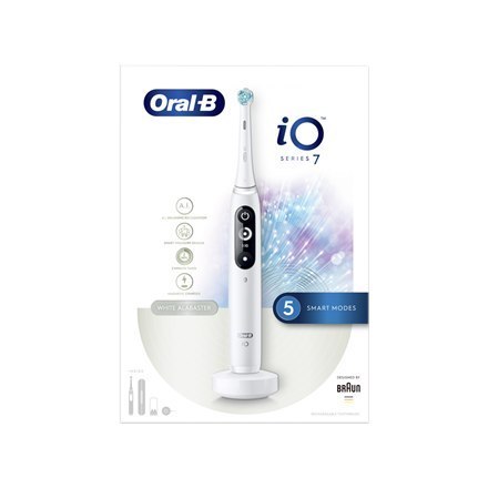 Oral-B | Szczoteczka elektryczna | iO Seria 7N | Akumulatorowa | Dla dorosłych | Liczba główek szczoteczki w zestawie 1 | Liczba Oral-B | Szczoteczka elektryczna | iO Seria 7N | Akumulatorowa | Dla dorosłych | Liczba główek szczoteczki w zestawie 1 | Liczba