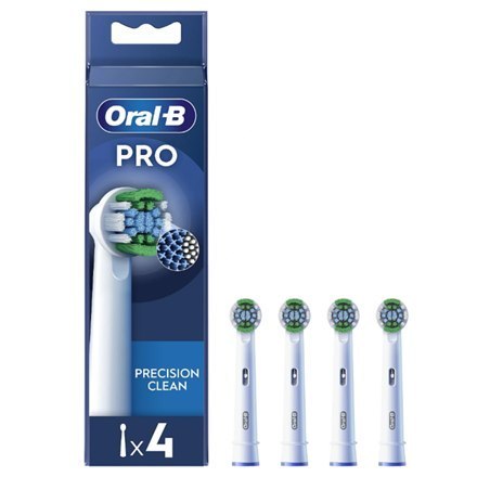Oral-B | Zestaw szczoteczek Precision Clean | EB20RX-4 | Główki | Dla dorosłych | Liczba główek szczoteczki w zestawie 4 | Biały Oral-B | Zestaw szczoteczek Precision Clean | EB20RX-4 | Główki | Dla dorosłych | Liczba główek szczoteczki w zestawie 4 | Biały