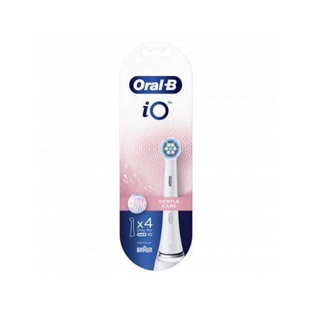 Oral-B | iO Gentle Care | Wymiana szczoteczki | Główki | Dla dorosłych | Liczba główek szczoteczki w zestawie 4 | Liczba trybów Oral-B | iO Gentle Care | Wymiana szczoteczki | Główki | Dla dorosłych | Liczba główek szczoteczki w zestawie 4 | Liczba trybów