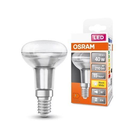 Osram Parathom Reflector LED R50 40 non-dim 36° 2,6W/827 Żarówka E14 Osram | Żarówka LED Parathom Reflector R50 | E14 | 2.6 W | Osram Parathom Reflector LED R50 40 non-dim 36° 2,6W/827 Żarówka E14 Osram | Żarówka LED Parathom Reflector R50 | E14 | 2.6 W |
