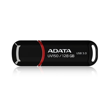 Pamięć USB ADATA UV150 o pojemności 128 GB z interfejsem USB 3.0 - Kolor Czarny Pamięć USB ADATA UV150 o pojemności 128 GB z interfejsem USB 3.0 - Kolor Czarny
