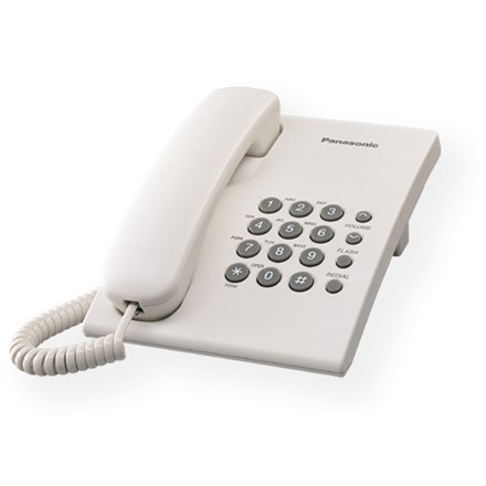 Panasonic | Corded | KX-TS500FX | White | 150 x 200 x 96 mm | 475 g Panasonic | Corded | KX-TS500FX | White | 150 x 200 x 96 mm | 475 g
