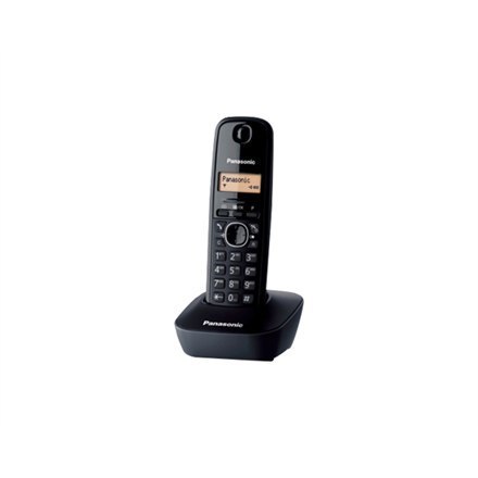 Panasonic | Cordless | KX-TG1611FXH | Built-in display | Caller ID | Black | Phonebook capacity 50 entries | Wireless connection Panasonic | Cordless | KX-TG1611FXH | Built-in display | Caller ID | Black | Phonebook capacity 50 entries | Wireless connection