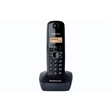 Panasonic | Cordless | KX-TG1611FXH | Built-in display | Caller ID | Black | Phonebook capacity 50 entries | Wireless connection Panasonic | Cordless | KX-TG1611FXH | Built-in display | Caller ID | Black | Phonebook capacity 50 entries | Wireless connection