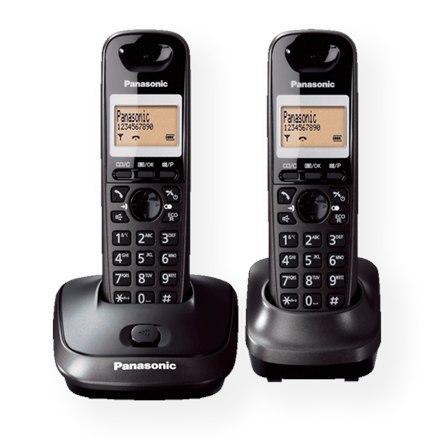 Panasonic | Cordless | KX-TG2512FXT | Built-in display | Caller ID | Black | Conference call | Phonebook capacity 50 entries | S Panasonic | Cordless | KX-TG2512FXT | Built-in display | Caller ID | Black | Conference call | Phonebook capacity 50 entries | S