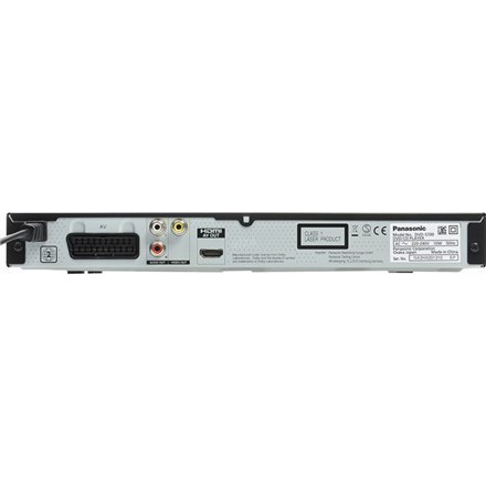 Panasonic | DVD PLAYER | DVD-S700EP-K | JPEG, MP3, XviD | USB connectivity Panasonic | DVD PLAYER | DVD-S700EP-K | JPEG, MP3, XviD | USB connectivity