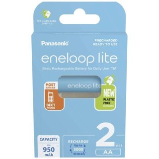 Panasonic | ENELOOP Lite BK-3LCCE/2BE | AA | 950 mAh | 2 pc(s)