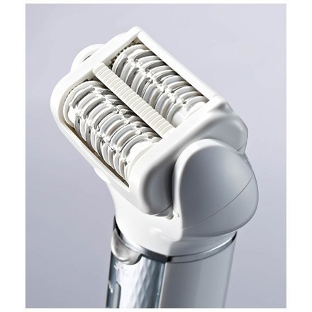 Panasonic | ES-EL2A-A503 | Epilator | Operating time (max) 30 min | Number of power levels 3 | Wet & Dry | Grey/White Panasonic | ES-EL2A-A503 | Epilator | Operating time (max) 30 min | Number of power levels 3 | Wet & Dry | Grey/White