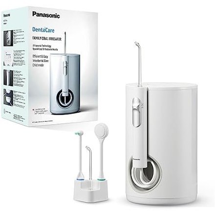 Panasonic | EW1614W503 | Irigator do Zębów | 600 ml | 4 Głowice | Biały Panasonic | EW1614W503 | Irigator do Zębów | 600 ml | 4 Głowice | Biały