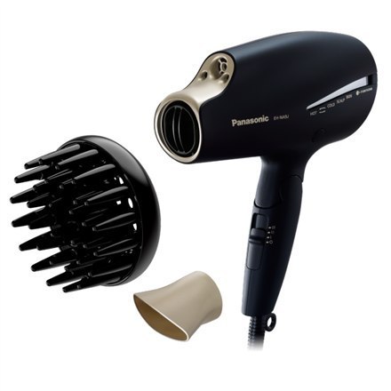 Panasonic | Hair Dryer | EH-NA9J-K825 Nanoe | 1800 W | Number of temperature settings 4 | Diffuser nozzle | Black/Gold Panasonic | Hair Dryer | EH-NA9J-K825 Nanoe | 1800 W | Number of temperature settings 4 | Diffuser nozzle | Black/Gold