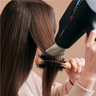 Panasonic | Hair Dryer | EH-NA9J-K825 Nanoe | 1800 W | Number of temperature settings 4 | Diffuser nozzle | Black/Gold
