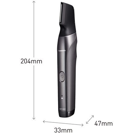 Panasonic | Hair trimmer | ER-GY60-H503 | Number of length steps 20 | Step precise 0.5 mm | Black/Silver | Cordless | Wet & Dry Panasonic | Hair trimmer | ER-GY60-H503 | Number of length steps 20 | Step precise 0.5 mm | Black/Silver | Cordless | Wet & Dry