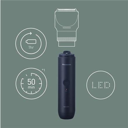 Panasonic | Multishape | ER-CBN1-A301 | Czas pracy (maks) 50 min | Mokra i sucha | NiMH | Czarny Panasonic | Multishape | ER-CBN1-A301 | Czas pracy (maks) 50 min | Mokra i sucha | NiMH | Czarny
