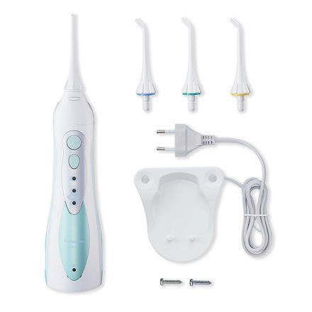 Panasonic Oral irrigator EW1311G845 | Panasonic | Oral irigator | EW1311G845 | Cordless | 130 ml | Number of heads 4 | White/Blu Panasonic Oral irrigator EW1311G845 | Panasonic | Oral irigator | EW1311G845 | Cordless | 130 ml | Number of heads 4 | White/Blu