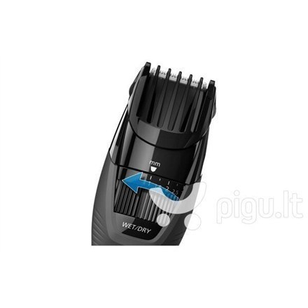 Panasonic | Trymer do brody | ER-GB43-K503 | Liczba kroków długości 19 | Dokładność kroku 0,5 mm | Czarny | Bezprzewodowy | Wet Panasonic | Trymer do brody | ER-GB43-K503 | Liczba kroków długości 19 | Dokładność kroku 0,5 mm | Czarny | Bezprzewodowy | Wet