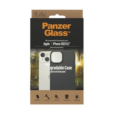 PanzerGlass | Back cover for mobile phone | Apple iPhone 14 | Black PanzerGlass | Back cover for mobile phone | Apple iPhone 14 | Black
