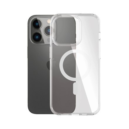 PanzerGlass | Back cover for mobile phone - MagSafe compatibility | Apple iPhone 14 Pro | Transparent PanzerGlass | Back cover for mobile phone - MagSafe compatibility | Apple iPhone 14 Pro | Transparent
