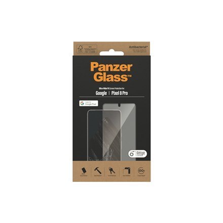 PanzerGlass Google Pixel 8 Pro UWF, Black AB | PanzerGlass PanzerGlass Google Pixel 8 Pro UWF, Black AB | PanzerGlass