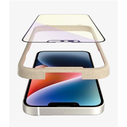 PanzerGlass | Ochraniacz ekranu - szkło | Apple iPhone 13, 13 Pro, 14 | Politereftalan etylenu (PET) | Czarny | Przezroczysty PanzerGlass | Ochraniacz ekranu - szkło | Apple iPhone 13, 13 Pro, 14 | Politereftalan etylenu (PET) | Czarny | Przezroczysty