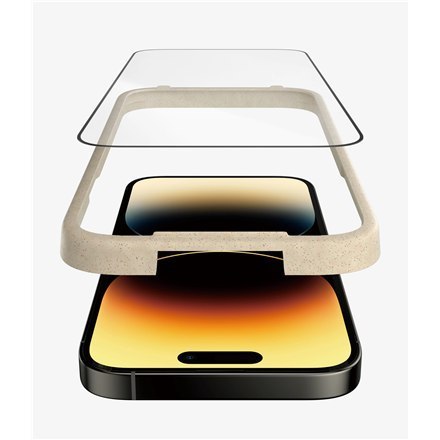 PanzerGlass | Ochraniacz ekranu - szkło | Apple iPhone 14 Pro | Szkło | Czarny | Przezroczysty PanzerGlass | Ochraniacz ekranu - szkło | Apple iPhone 14 Pro | Szkło | Czarny | Przezroczysty