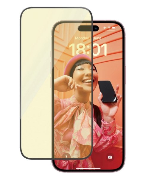 PanzerGlass | Ochraniacz ekranu - szkło | Apple iPhone 15 | Szkło | Czarny | Przezroczysty PanzerGlass | Ochraniacz ekranu - szkło | Apple iPhone 15 | Szkło | Czarny | Przezroczysty