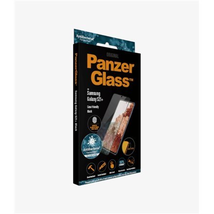 PanzerGlass | Ochraniacz ekranu - szkło | Samsung Galaxy S21+ 5G | Szkło hartowane | Czarny | Przezroczysty PanzerGlass | Ochraniacz ekranu - szkło | Samsung Galaxy S21+ 5G | Szkło hartowane | Czarny | Przezroczysty