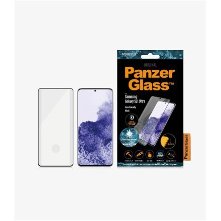 PanzerGlass | Ochraniacz ekranu - szkło | Samsung Galaxy S21 Ultra 5G | Szkło hartowane | Czarny | Przezroczysty PanzerGlass | Ochraniacz ekranu - szkło | Samsung Galaxy S21 Ultra 5G | Szkło hartowane | Czarny | Przezroczysty