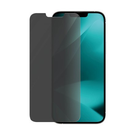 PanzerGlass | Ochraniacz ekranu - szkło - z filtrem prywatności | Apple iPhone 13 Pro Max, 14 Plus | Czarny | Przezroczysty PanzerGlass | Ochraniacz ekranu - szkło - z filtrem prywatności | Apple iPhone 13 Pro Max, 14 Plus | Czarny | Przezroczysty