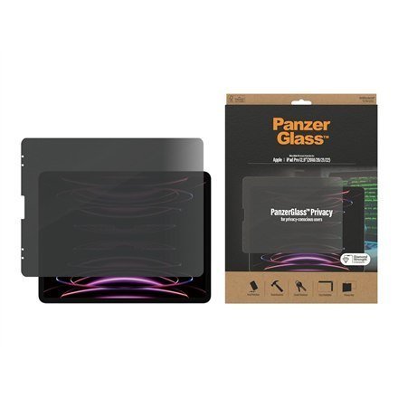PanzerGlass | Privacy | Screen protector | Apple iPad Pro 12.9" (2018,2020,2021,2022) | Transparent