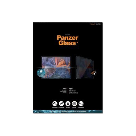 PanzerGlass | Privacy | Screen protector | Apple iPad Pro 12.9" (2018,2020,2021,2022) | Transparent