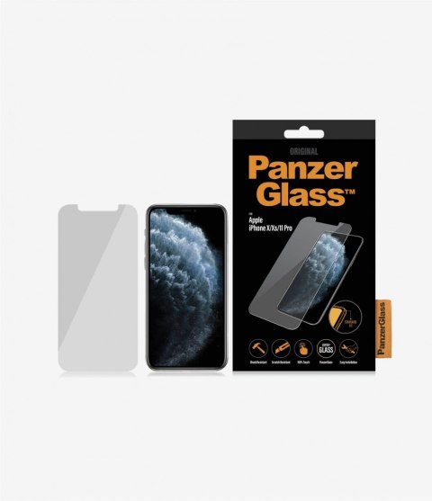 PanzerGlass | Screen protector - glass | Apple iPhone 11 Pro, X, XS | Tempered glass | Transparent PanzerGlass | Screen protector - glass | Apple iPhone 11 Pro, X, XS | Tempered glass | Transparent