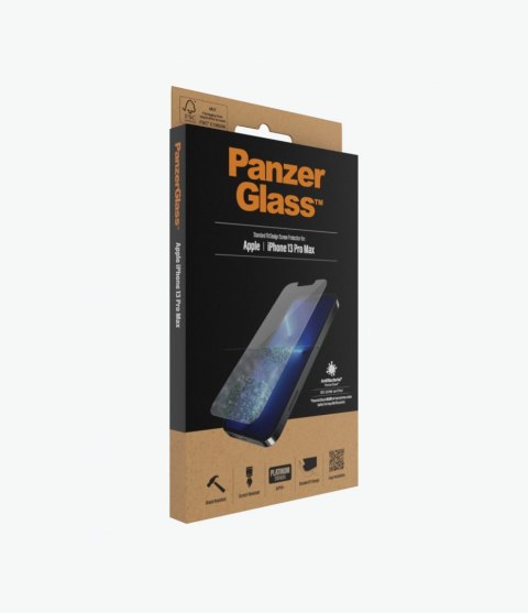 PanzerGlass | Screen protector - glass | Apple iPhone 13 Pro Max | Tempered glass | Transparent PanzerGlass | Screen protector - glass | Apple iPhone 13 Pro Max | Tempered glass | Transparent