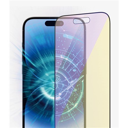 PanzerGlass | Screen protector - glass | Apple iPhone 14 Pro | Glass | Black | Transparent PanzerGlass | Screen protector - glass | Apple iPhone 14 Pro | Glass | Black | Transparent
