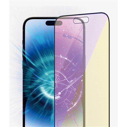 PanzerGlass | Screen protector - glass | Apple iPhone 14 Pro Max | Glass | Black | Transparent PanzerGlass | Screen protector - glass | Apple iPhone 14 Pro Max | Glass | Black | Transparent