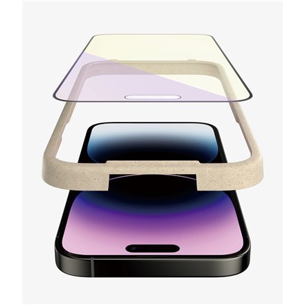PanzerGlass | Screen protector - glass | Apple iPhone 14 Pro Max | Glass | Black | Transparent PanzerGlass | Screen protector - glass | Apple iPhone 14 Pro Max | Glass | Black | Transparent