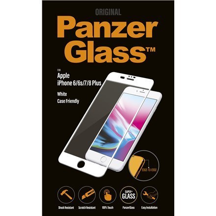PanzerGlass | Screen protector - glass | Tempered glass | White | Transparent PanzerGlass | Screen protector - glass | Tempered glass | White | Transparent